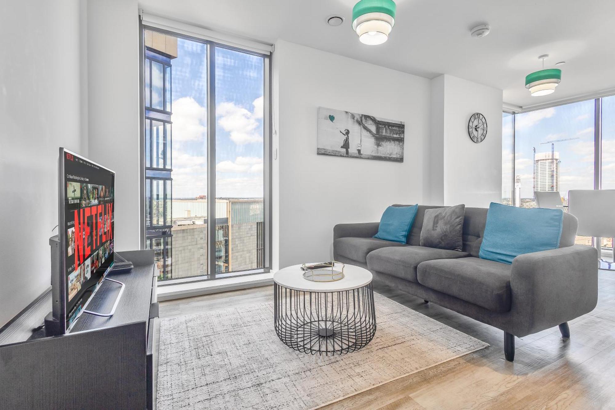 Luxury 2 Bedroom Apartment, On Broad Street! Birmingam Exterior foto